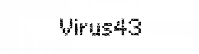 Virus43  Fuentes Gratis Descargar