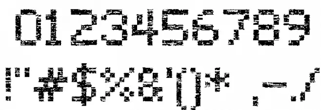 Virus43 Font OTHER CHARS