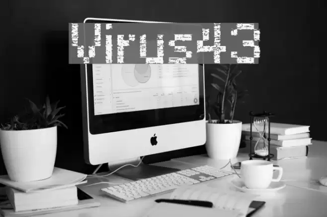 Virus43 Font examples