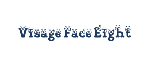 Visage Face Eight Logo