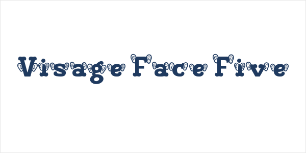 Visage Face Five Logo