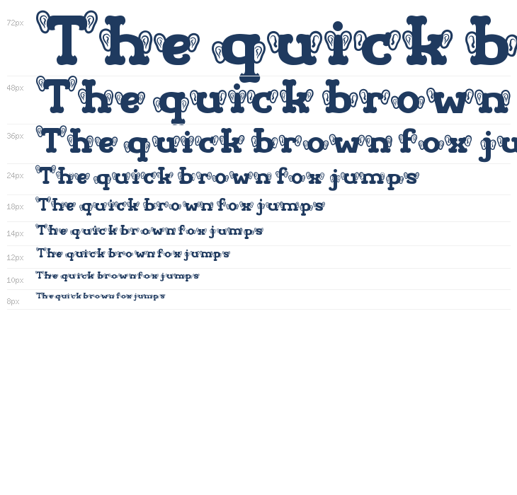 Visage Face Five Waterfall