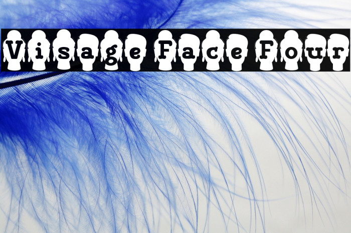 Visage Face Four خط examples