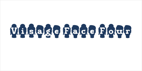 Visage Face Four Logo
