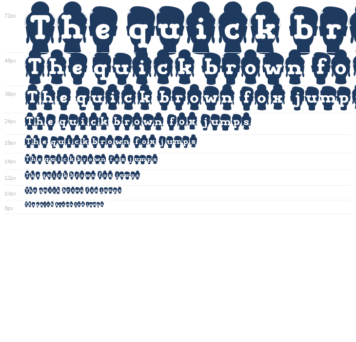 Visage Face Four Waterfall