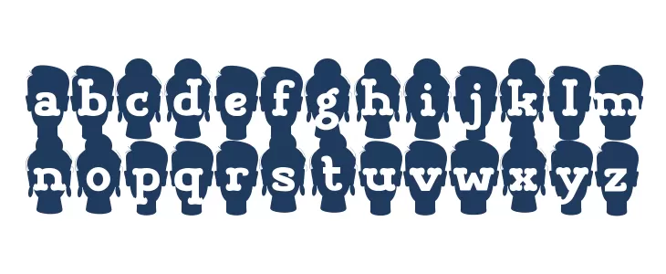 Visage Face Four خط أحرف صغيرة