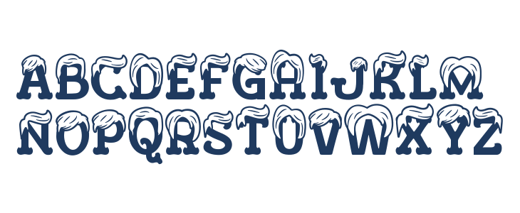 Visage Face Nine Uppercase