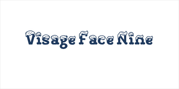 Visage Face Nine Logo