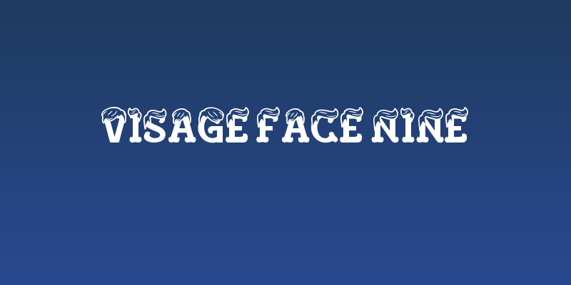 Visage Face Nine Social Header