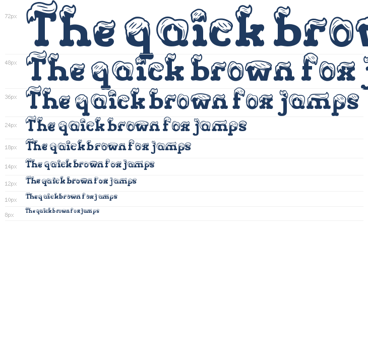 Visage Face Nine Waterfall