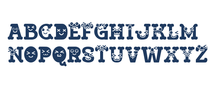 Visage Face One Uppercase