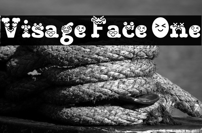 Visage Face One 字体 examples