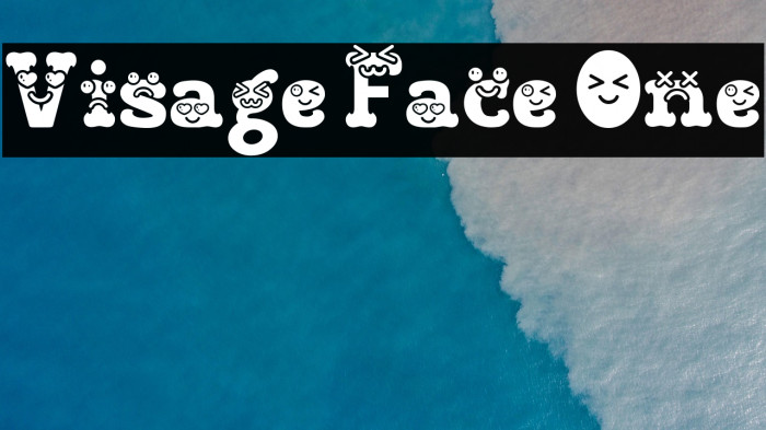 Visage Face One 字体 examples