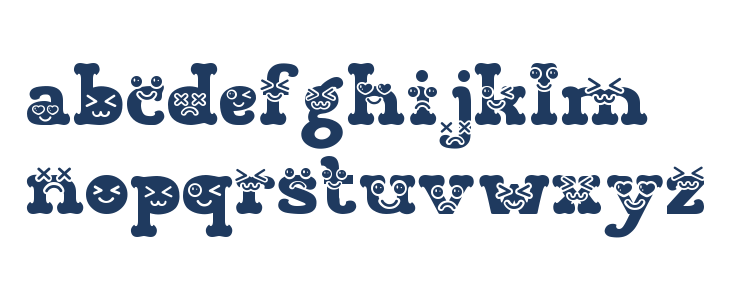 Visage Face One Lowercase