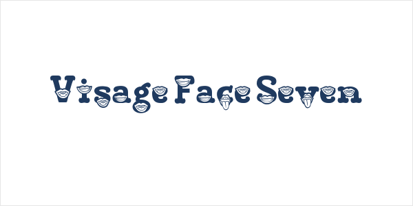 Visage Face Seven Logo