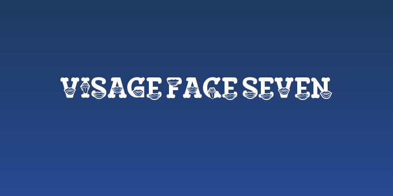 Visage Face Seven Social Header