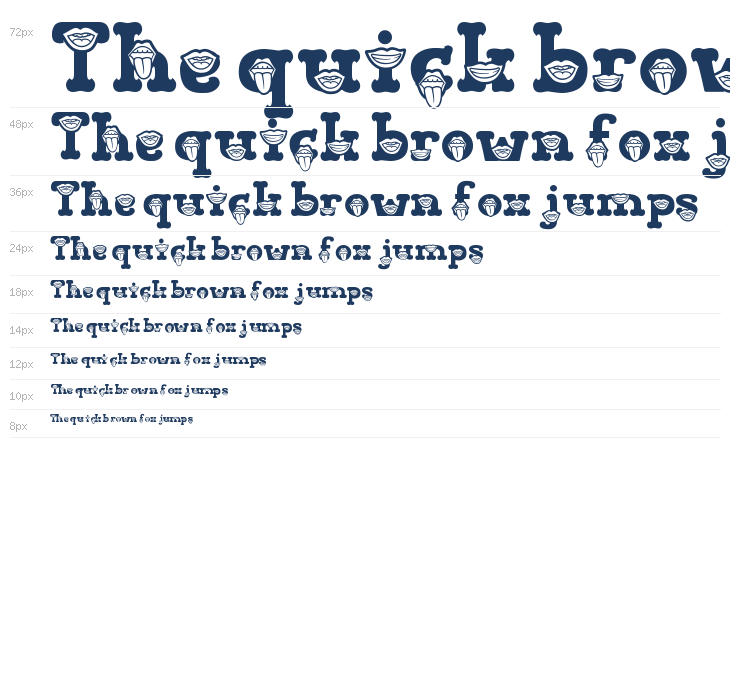 Visage Face Seven Waterfall