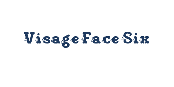 Visage Face Six Logo