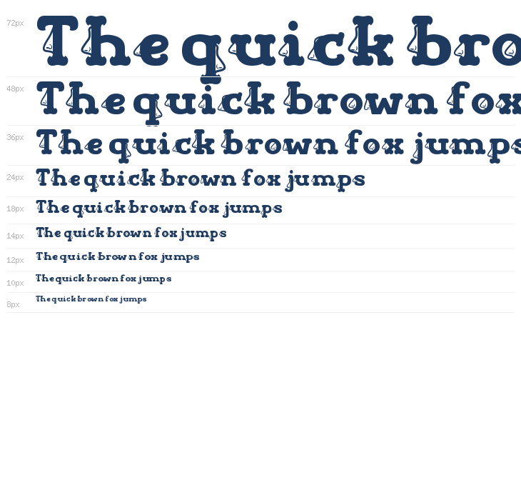 Visage Face Six Waterfall