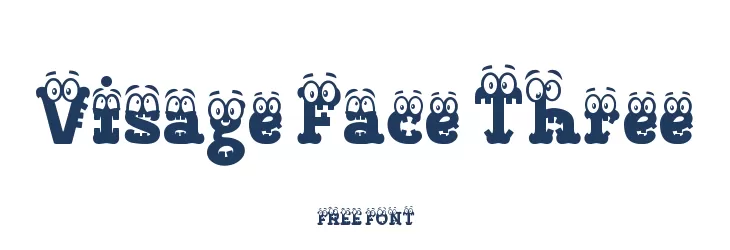 Visage Face Three  免费字体下载