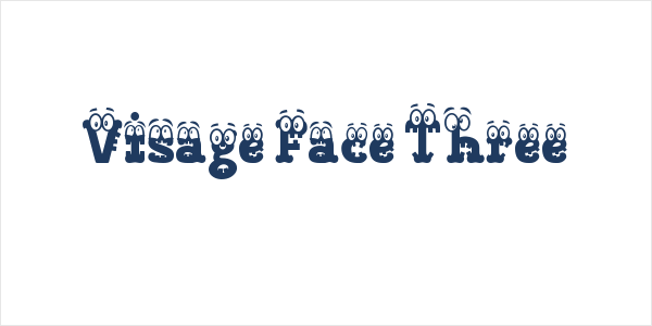 Visage Face Three Logo
