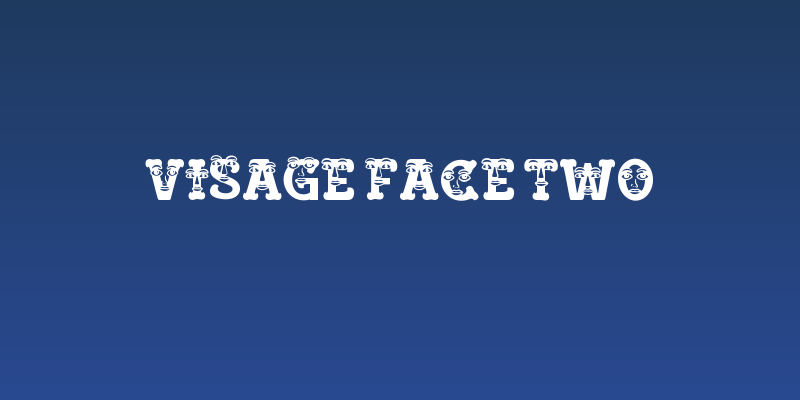 Visage Face Two Social Header