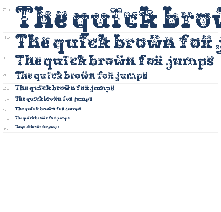 Visage Face Two Waterfall