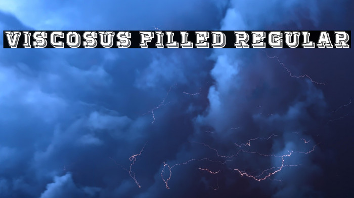 Viscosus Filled Regular Example 1