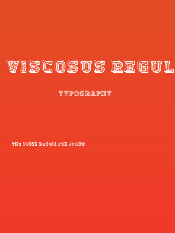 Viscosus Regular Poster