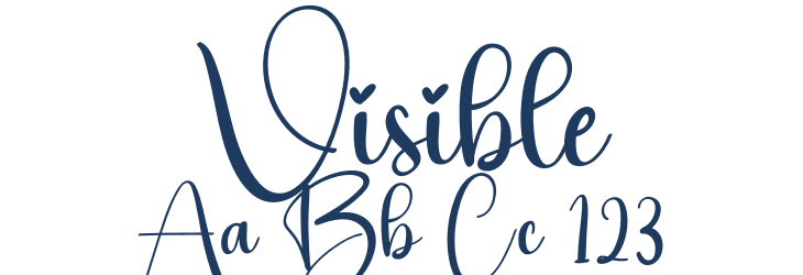 Visible Font Preview