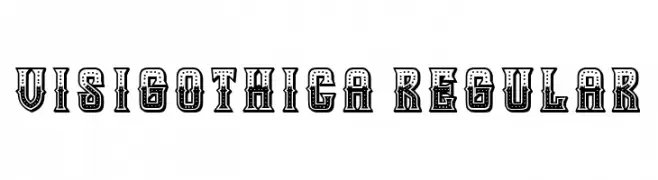 Visigothica Regular  Frei Schriftart Herunterladen