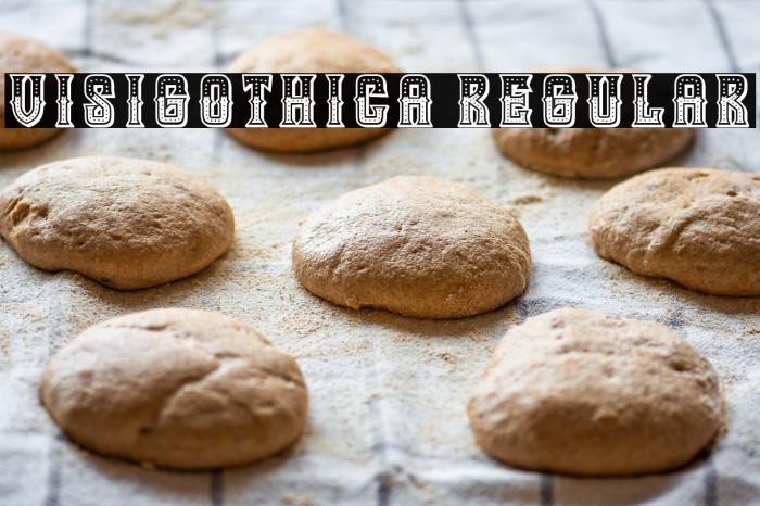 Visigothica Regular Example 1