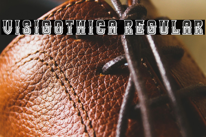 Visigothica Regular Example 2