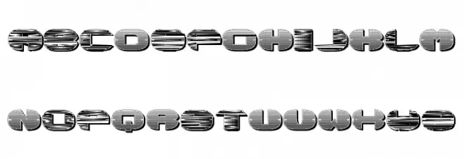 Vision Regular Schriftart Groß