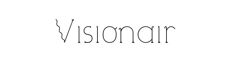 Visionair  नि: शुल्क फ़ॉन्ट्स डाउनलोड