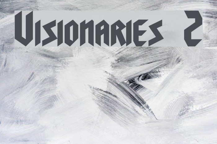 Visionaries 2 Caratteri examples