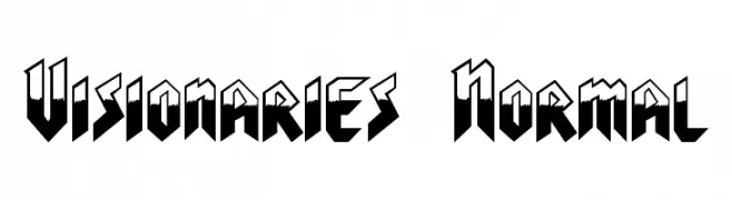 Visionaries Normal  Fuentes Gratis Descargar