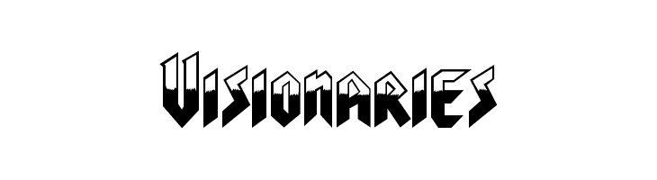 Visionaries  Descarca Fonturi Gratis