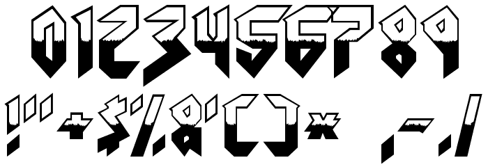 Visionaries Font OTHER CHARS