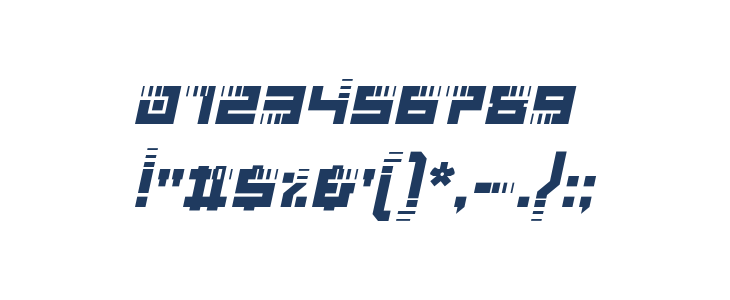 Visionary Stairs2 Italic Other Characters