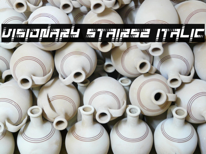 Visionary Stairs2 Italic Example 2