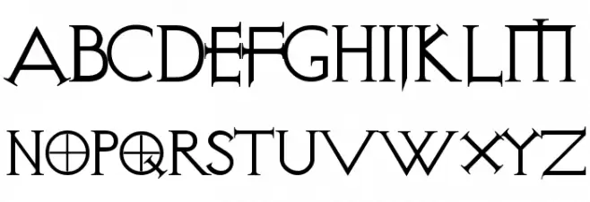 Visitation Regular Font Litere mici