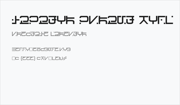 Visitor Script Bold Business Card