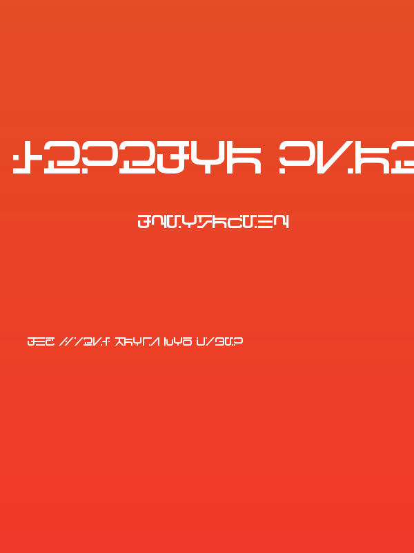 Visitor Script Bold Poster