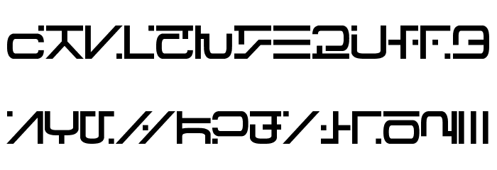 Visitor Script Bold Шрифта строчной