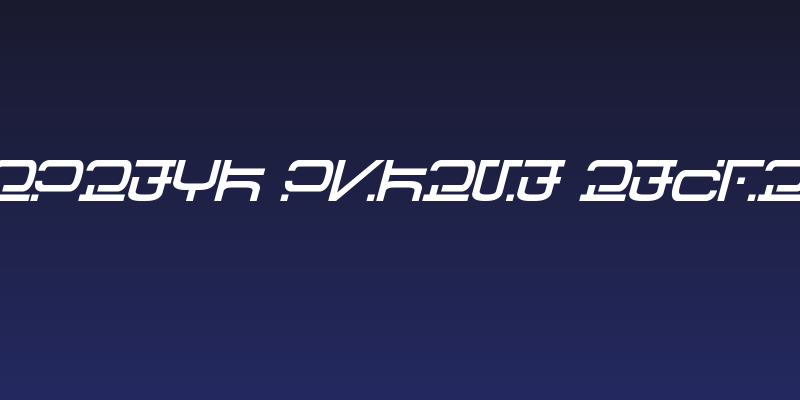 Visitor Script Italic Social Header