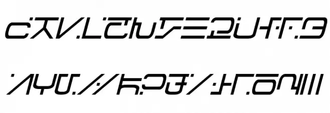 Visitor Script Italic फ़ॉन्ट अपरकेस