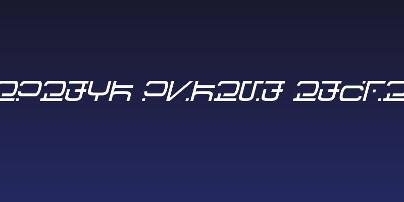 Visitor Script Italic Social Header