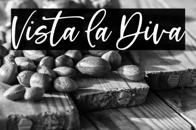 Vista La Diva Font examples