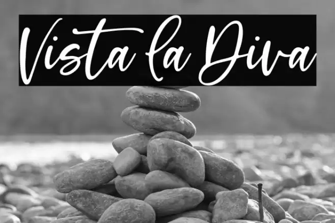 Vista La Diva Font examples